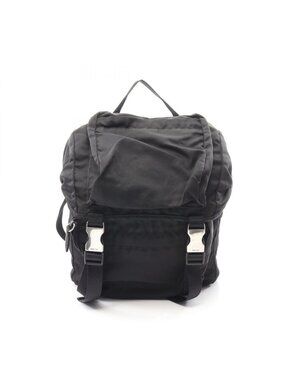 Prada Backpack Black Nylon